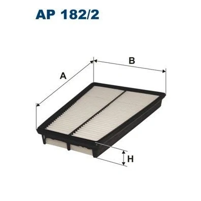 Bilde av FILTRON AP 182/2 Luftfilter 36 204 297 Filterinnsats