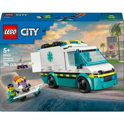 Bilde av LEGO City 60451 Sykebil Byggesett Plast