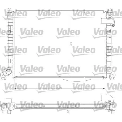 Bilde av Radiator VALEO 734327