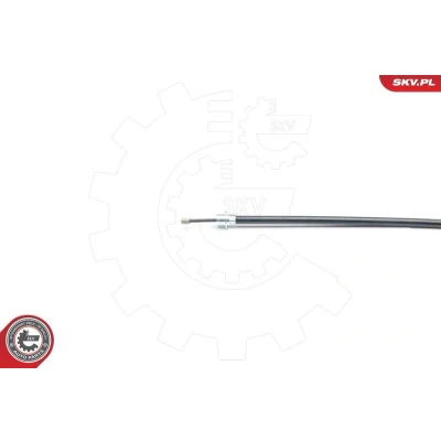 Bilde av ESEN SKV 25SKV284 Bremsekabel høyre bak 642 / 495mm PEUGEOT: 406 Stasjonsvogn