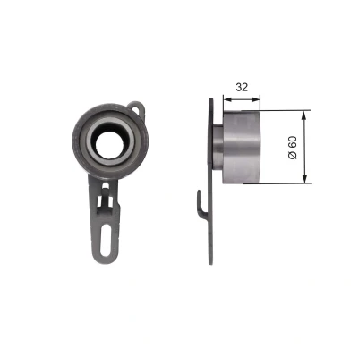 Bilde av GATES T41150 Strammerull, tannrem Tru Power FORD: Transit Mk2 Van