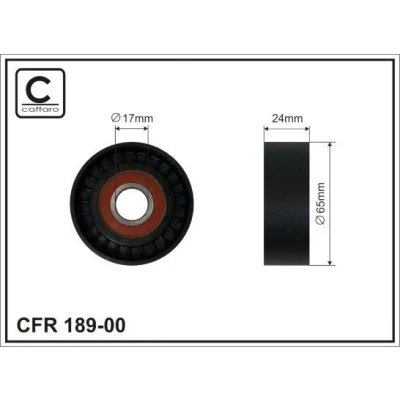 Bilde av Remstrammer, kilerem, audi,seat,skoda,vw, 03C 145 299C, 1J0 299, 6RF 299A