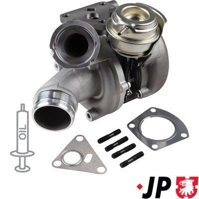 Bilde av JP GROUP 1117402500 Turbolader Eksosturbolader inkl. tetningssett VOLKSWAGEN: Touareg I