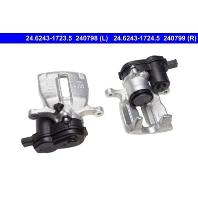 Bilde av ATE 24.6243 1724.5 Bremsecaliper med elektromotor, uten holder for kjøretøy elektrisk parkeringsbrems AUDI: A6 C7 Avant, Sedan, A7 Sportback