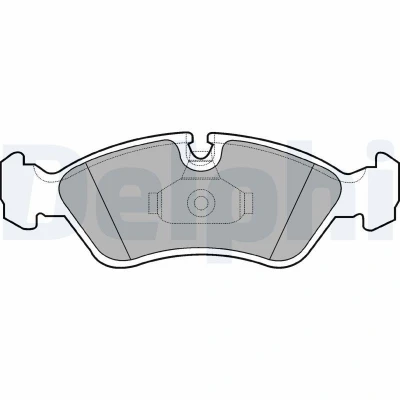 Bilde av Bremseklosser sett, Framaksel, chevrolet,opel,vauxhall, 1605089, 1605454, 1605911, 9029770, 90297770, 90398760, 90399495, 90496733, 9049