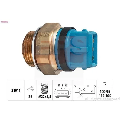 Bilde av Temperaturbryter, radiator ventilator EPS 1.850.672