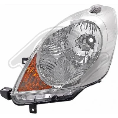 Bilde av DIEDERICHS 6035081 Frontlykter venstre H4 gul NISSAN: Note I