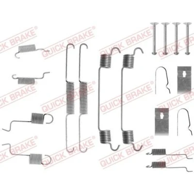 Bilde av QUICK BRAKE 105 0742 Tilbehørsett, bremsesko MAZDA: FAMILIA 4, 323 P V Hatchback