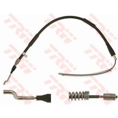 Bilde av TRW GCH1659 Bremsekabel 845, 510 Trommelbrems VOLKSWAGEN: TRANSPORTER 4, 4 Bus