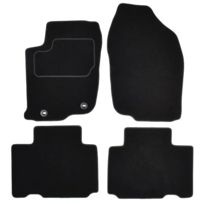 Bilde av MAMMOOTH A041 TOY336 PRM 01 Gulvmatte sett Tekstil foran og bak 4 svart TOYOTA: RAV4 IV SUV