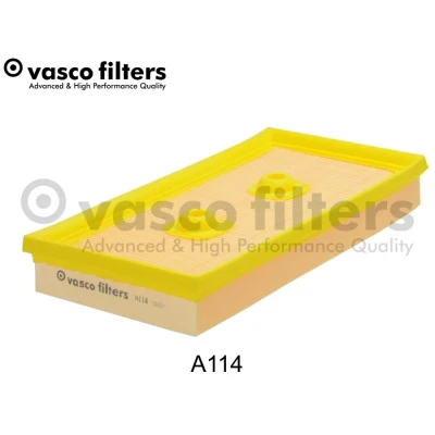 Bilde av DAVID VASCO A114 Luftfilter 42 155 301 firkantet Filterinnsats VOLKSWAGEN: Golf 5, Passat B6 Variant, Touran I, SKODA: Octavia 2 Combi