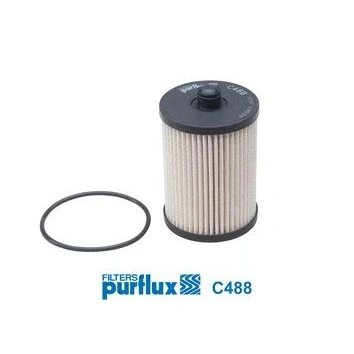 Bilde av PURFLUX C488 Drivstoffilter Filterinnsats VOLKSWAGEN: LT 28 46 2 Kasten, II Flatvogn lastebil / Chassis, 35 Minibuss
