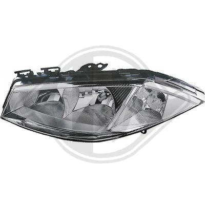 Bilde av DIEDERICHS 4464981 Frontlykter venstre H7, H7/H1, H1 RENAULT: MEGANE 2 Kombi