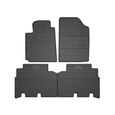 Bilde av FROGUM El Toro 411692 Gulvmatte sett gummi foran og bak 4 svart Skreddersydd TOYOTA: Yaris Verso