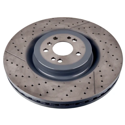Bilde av BLUE PRINT ADU1743123 Bremseskiver framaksel 390 36 5 112 slisset / perforert, innvendig ventilert belagt høy karbon MERCEDES BENZ: GL, ML Klasse