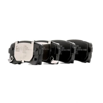 Bilde av FEBI BILSTEIN 116384 Bremseklosser bakaksel med akustisk slitasjevarsel antihyle blikk KIA: SOUL 2, Sportage IV, HYUNDAI: ix35, Tucson, Kona SUV