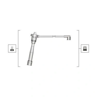 Bilde av MAGNETI MARELLI 941319170039 Pluggledninger