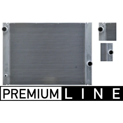 Bilde av MAHLE ORIGINAL CR 511 000P Radiator for kjøretøy med/uten klimaanlegg 623 488 40 Kjøleribber loddet BMW: 5 Touring