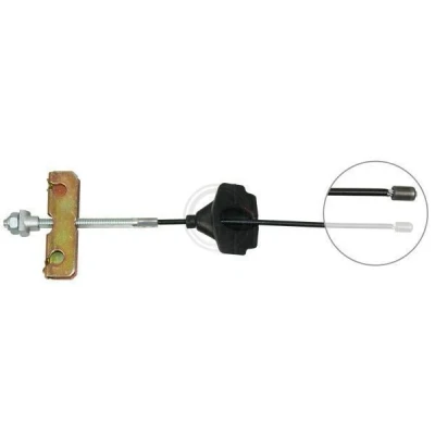 Bilde av A.B.S. K17631 Bremsekabel 306 Skivebrems FORD: MONDEO 3 Kombi, 3, Stufenheck