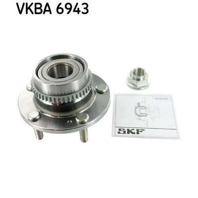Bilde av SKF VKBA 6943 Hjullagersett med ABS senorring HYUNDAI: Tucson, KIA: Sportage II