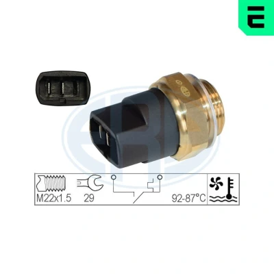 Bilde av ERA 330962 Temperaturbryter, radiator ventilator M22 x 1,5