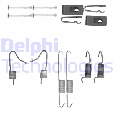 Bilde av DELPHI LY1402 Teilbehørsett, parkeingsbremse sko TOYOTA: Corolla IX Hatchback, Avensis II Station Wagon, RAV4 III SUV, NISSAN: Leaf I