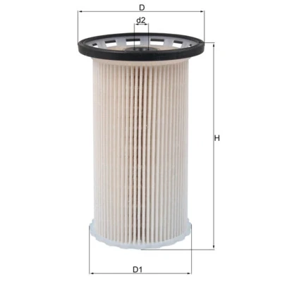 Bilde av Drivstoffilter MAHLE ORIGINAL KX 386