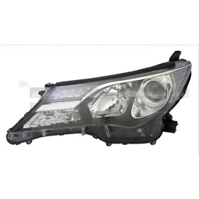 Bilde av TYC 20 14256 26 2 Frontlykter venstre HB3, LED med kjørelys for høyrekjøring LED, uten elektromotor