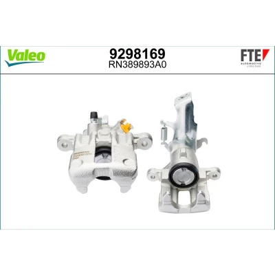 Bilde av FTE 9298169 Bremsecaliper grå Støpejern venstre bakaksel uten holder NISSAN: Almera II Hatchback