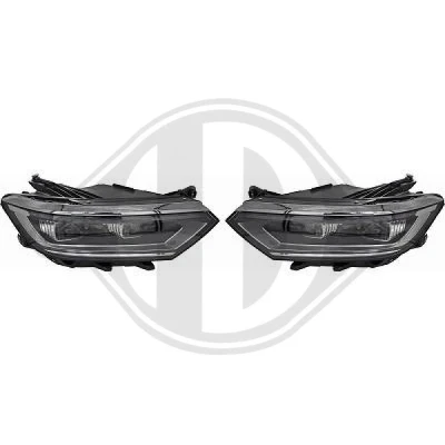 Bilde av DIEDERICHS 2249380 sett hovedfrontlys VOLKSWAGEN: Passat B8 Variant