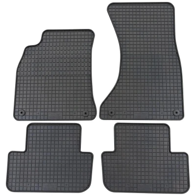 Bilde av Petex 13310 Gulvmatte sett gummi foran og bak 4 svart AUDI: A4 B8 Avant, Allroad