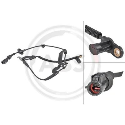 Bilde av A.B.S. 31847 ABS sensor aktiv 1040 svart MAZDA: Tribute Stasjonsvogn