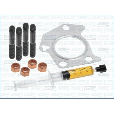 Bilde av AJUSA JTC11618 Monteringssett, lader with studs, syringe oil med tetning montageanvisning FORD: S Max Mk1, Galaxy Mk2 MPV