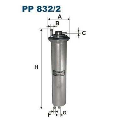 Bilde av Drivstoffilter, alpina b10, b10 touring, bmw 5 [e39], touring 7 [e38], x5 [e53], 13 32 1 709 535