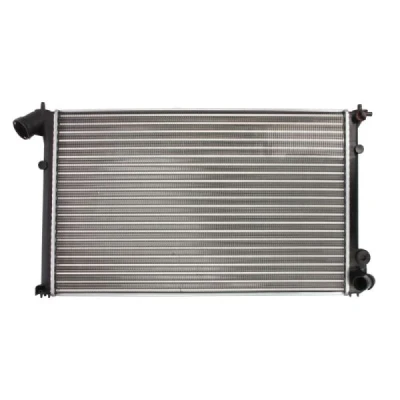 Bilde av THERMOTEC D7P050TT Radiator Aluminium, plast for kjøretøy med luftkondisjonering 415 640 23 Manuel girkasse Kjøleribber satt sammen mekanisk