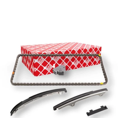 Bilde av FEBI BILSTEIN 108157 Registerkjedesett Tannkjede, kjede lukket NISSAN: X Trail, Primera Hatchback