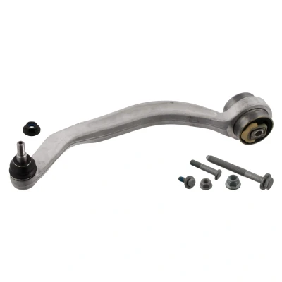 Bilde av febi BILSTEIN 33364 Bærebru Plus med tilleggsmateriale støtte / styreledd, lager framaksel venstre, nede, bak Casterstag Aluminium