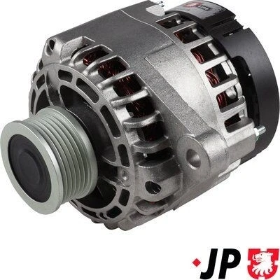 Bilde av JP GROUP 1290101300 Dynamo 14V 105A OPEL: Astra H Caravan, Zafira B, Vectra C FIAT: Croma II Stasjonsvogn, Grande Punto Hatchback