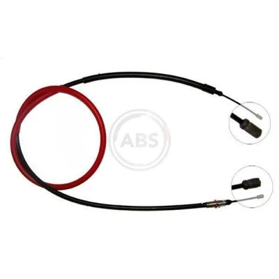 Bilde av A.B.S. K17358 Bremsekabel 1948 Skivebrems for høyre/venstre ratt