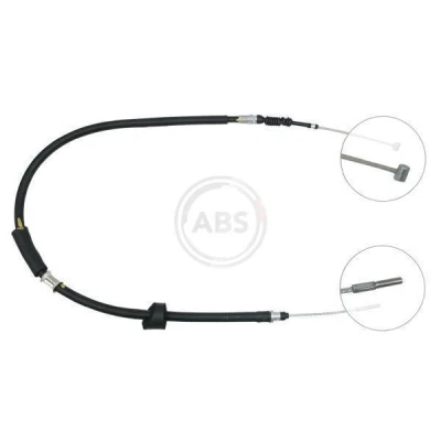 Bilde av A.B.S. K12951 Bremsekabel 1215 Trommelbrems TOYOTA: Hiace 4 Kasten, Bus