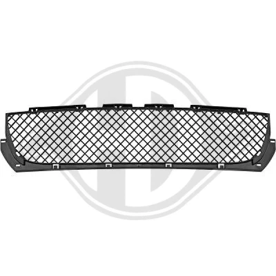 Bilde av DIEDERICHS ZUB00291 Ventilasjonsgitter senter, foran