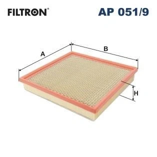 Bilde av FILTRON AP 051/9 Luftfilter 41 250 256 Filterinnsats OPEL: Astra J Hatchback, Sports Tourer, Zafira C CHEVROLET: Cruze Stasjonsvogn