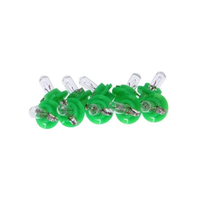 Bilde av MAXGEAR 78 0141SET Lyspærer 12 1,3 Pære med plastsokkel BX8,4d grønn