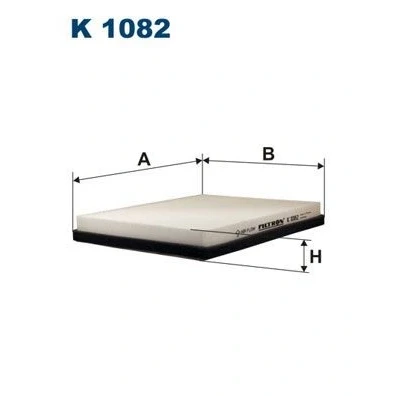 Bilde av FILTRON K 1082 Kupéfilter Partikkelfilter 239 202 30