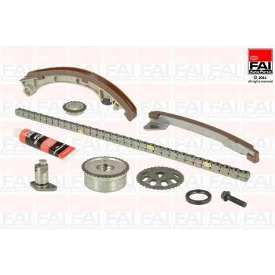 Bilde av FAI AutoParts TCK59VVT Registerkjedesett med tetning, tannhjul simplex, Boltkjede TOYOTA: Avensis II Station Wagon