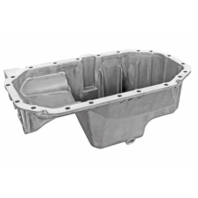 Bilde av VAICO V10 8004 Bunnpanne med hull for oljenivåmåler VOLKSWAGEN: Polo IV Hatchback