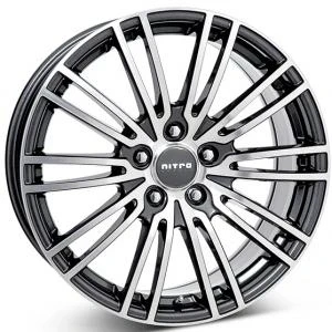 Bilde av Nitro Turismo FF Gloss Gun Polished 11.5x20 5/130 ET64 B71.5