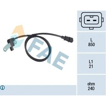 Bilde av Impulsgiver, veivaksel, volvo s40 i, v40 kombi, 30816491, 30816491 2, 6025304881