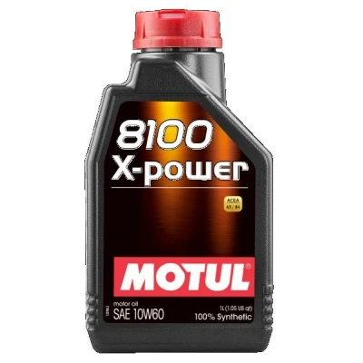 Bilde av Motul X POWER 10W 60 1l Motorolje 106142 VOLKSWAGEN: Polo IV Hatchback, Transporter 5, Touran I, TOYOTA: Avensis III Stasjonsvogn