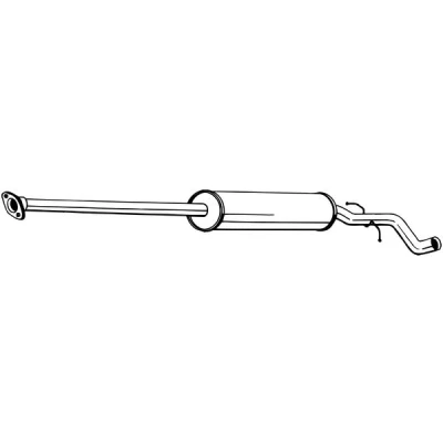 Bilde av Mellomlyddemper, volvo s80 i, 8624765, 9492257